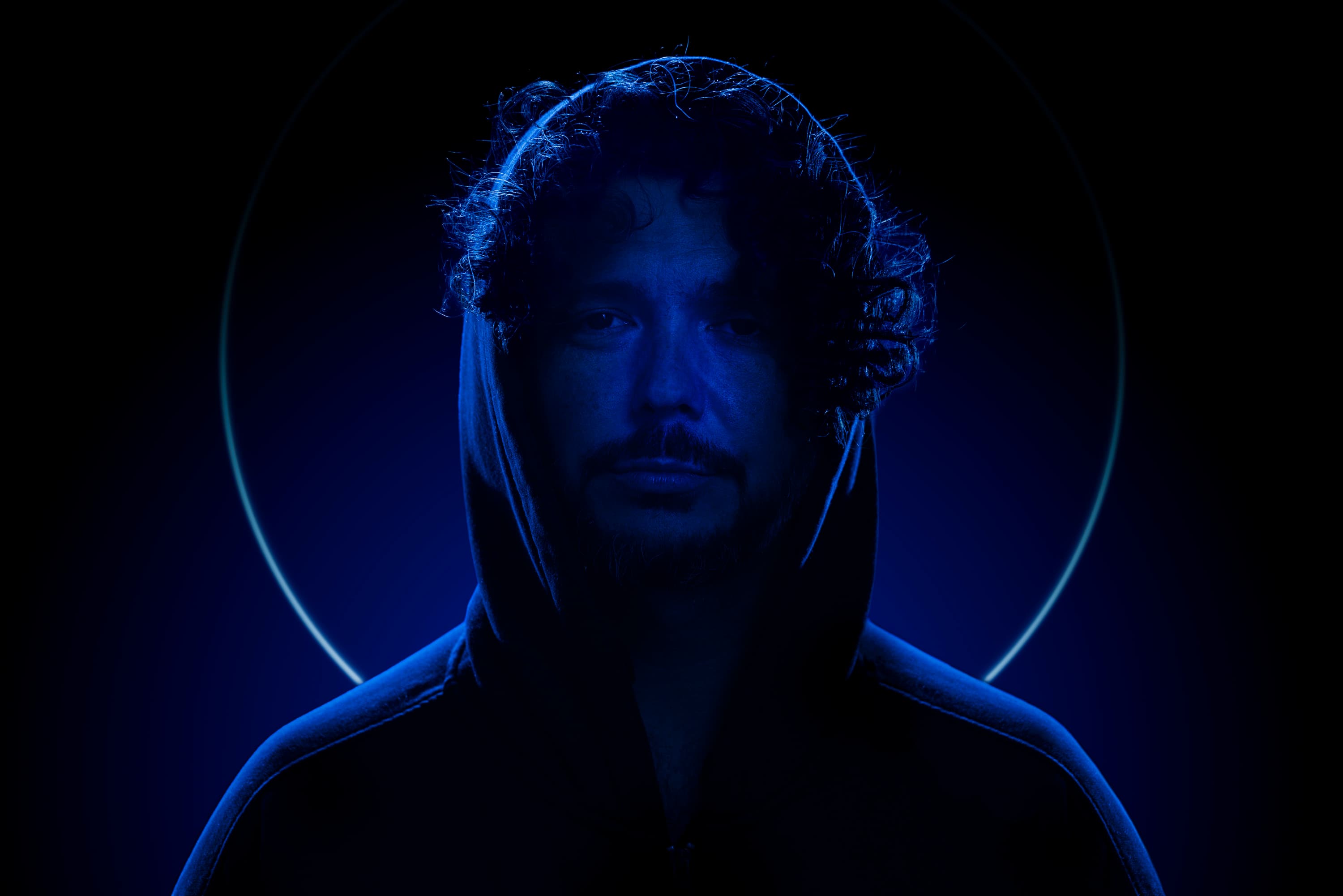 Creative portrait of Po3 - musician photo Alameda