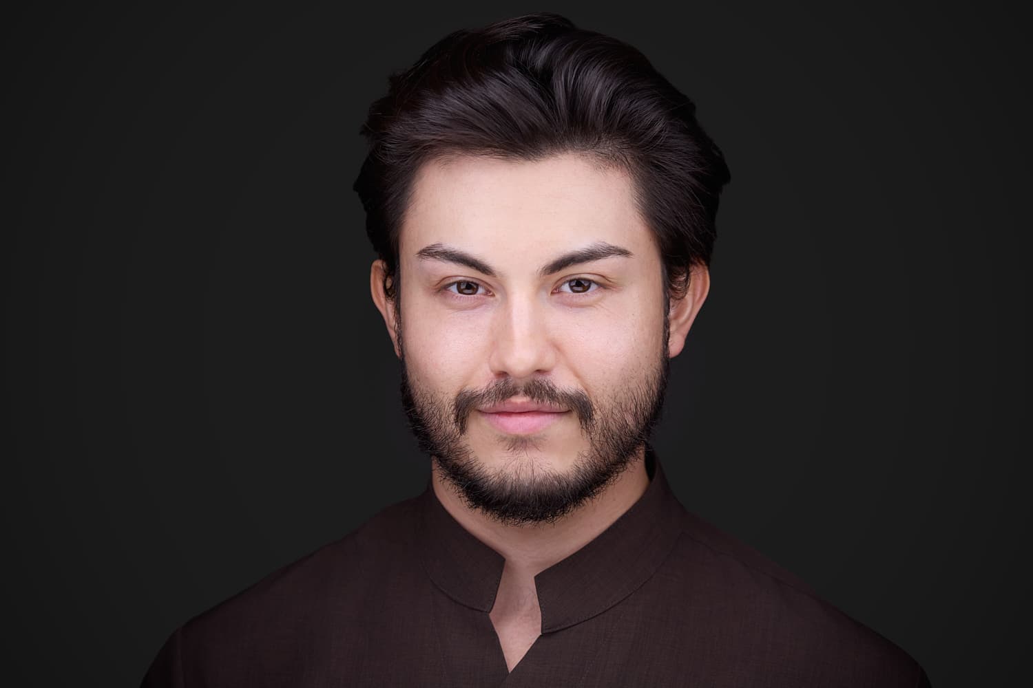 Headshot retouching example 2—after retouching