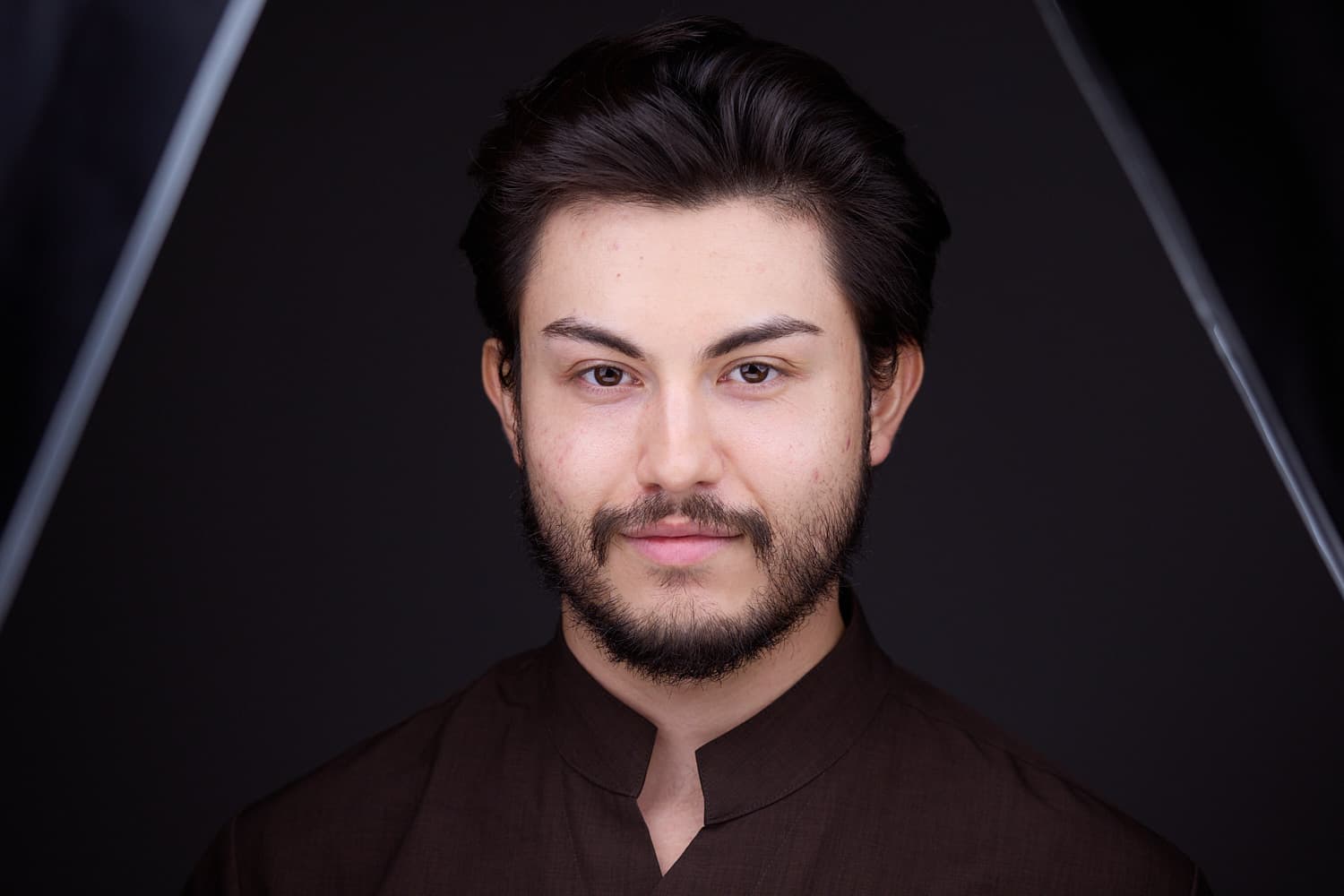 Headshot retouching example 2—before retouching